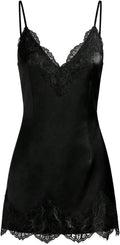 SweatyRocks Women's Satin Lace Mini Dress Elegant Party Date Night Dresses | Y2k Festival Club Night Out Dresses, Bodycon Short Dress